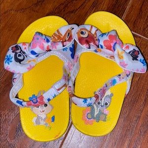 2 for $10 Disney Bambi slides - toddler size 5-6